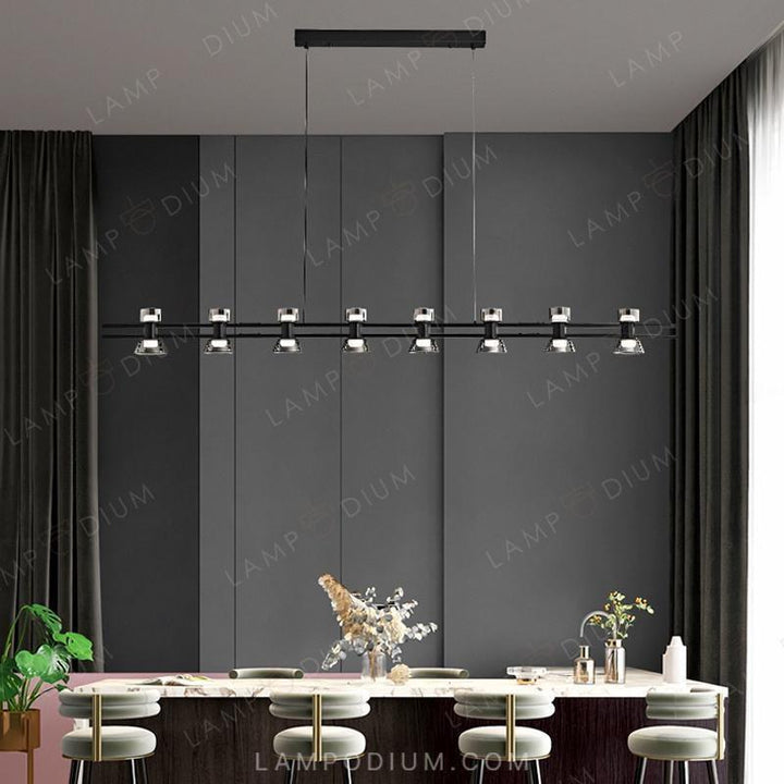 Linear, row luminaire BLASIUS LONG