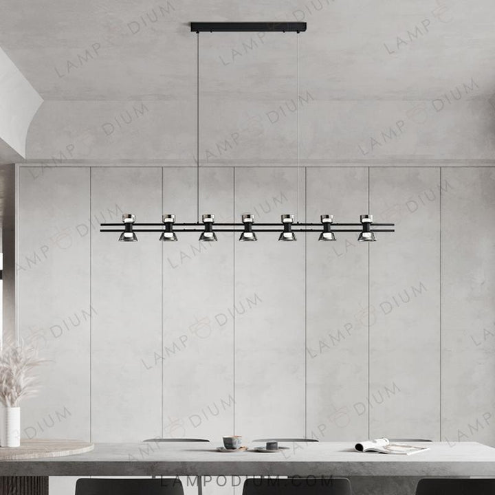 Linear, row luminaire BLASIUS LONG