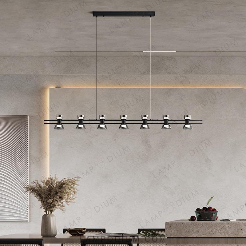 Linear, row luminaire BLASIUS LONG