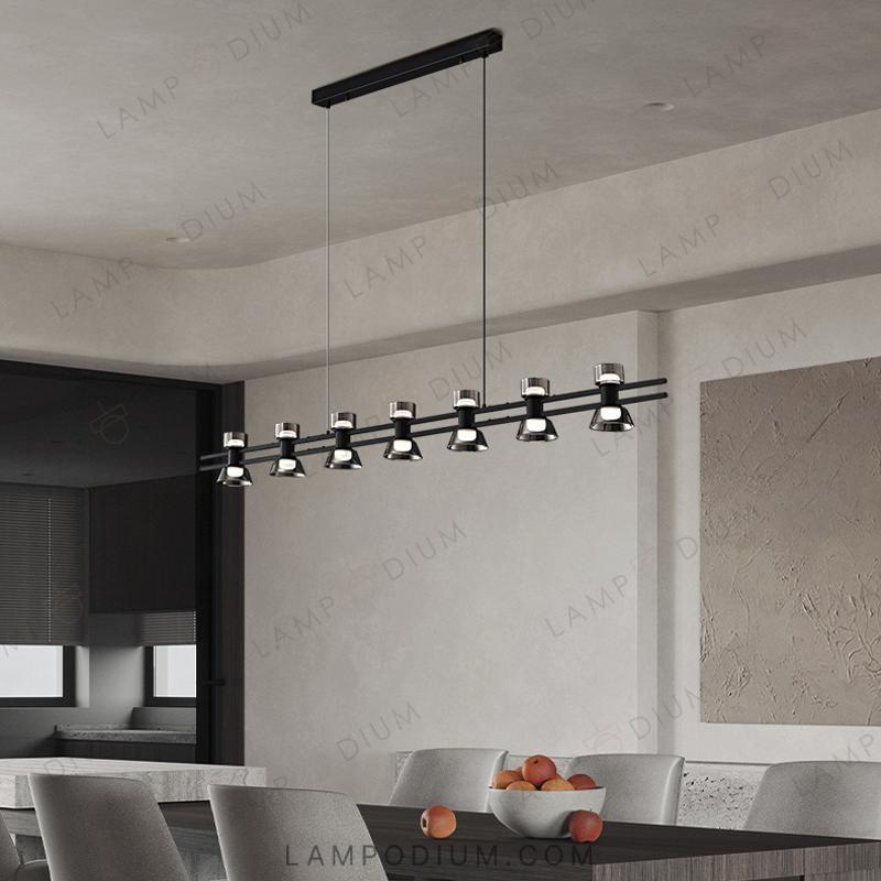 Linear, row luminaire BLASIUS LONG