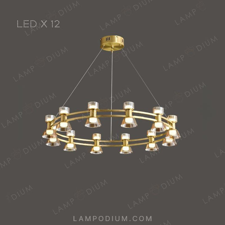 Chandelier and ceiling lamps BLASIUS