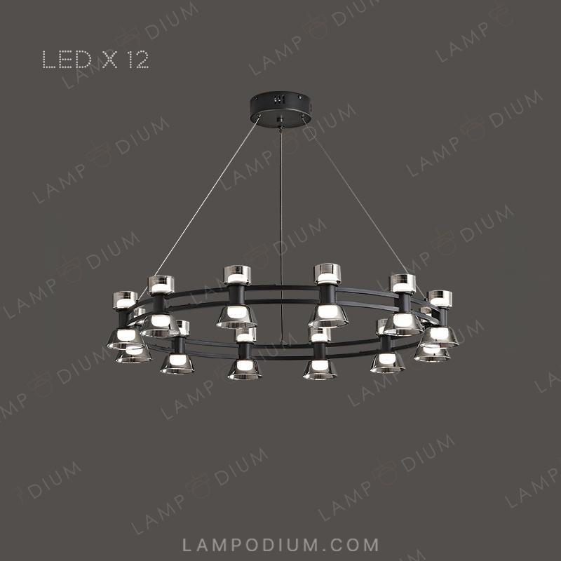 Chandelier and ceiling lamps BLASIUS