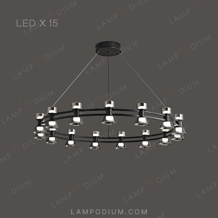 Chandelier and ceiling lamps BLASIUS