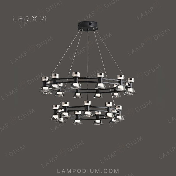 Chandelier and ceiling lamps BLASIUS