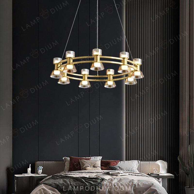 Chandelier and ceiling lamps BLASIUS