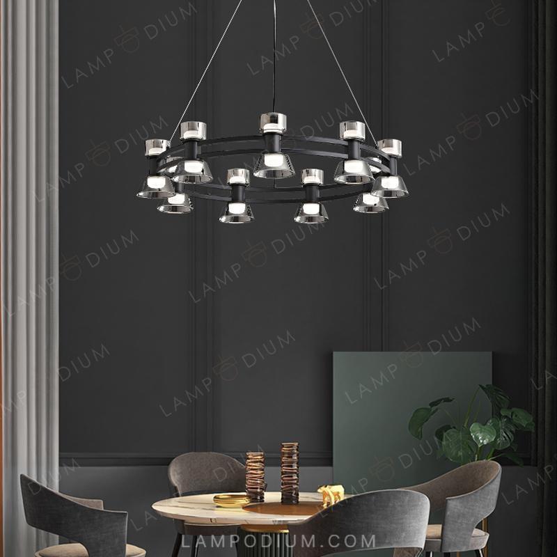 Chandelier and ceiling lamps BLASIUS