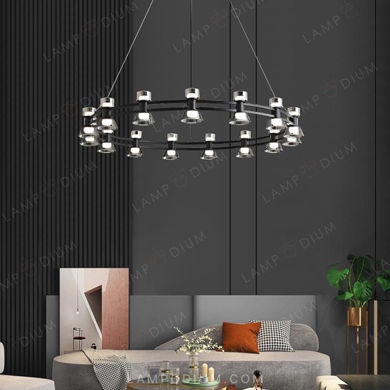 Chandelier and ceiling lamps BLASIUS