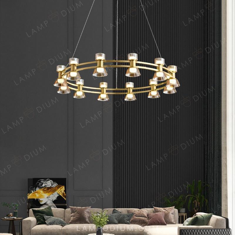 Chandelier and ceiling lamps BLASIUS