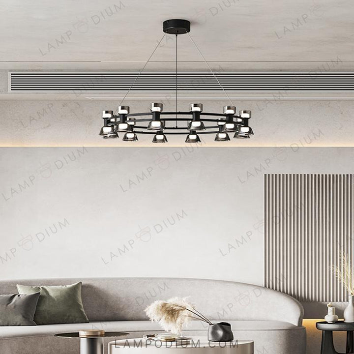 Chandelier and ceiling lamps BLASIUS