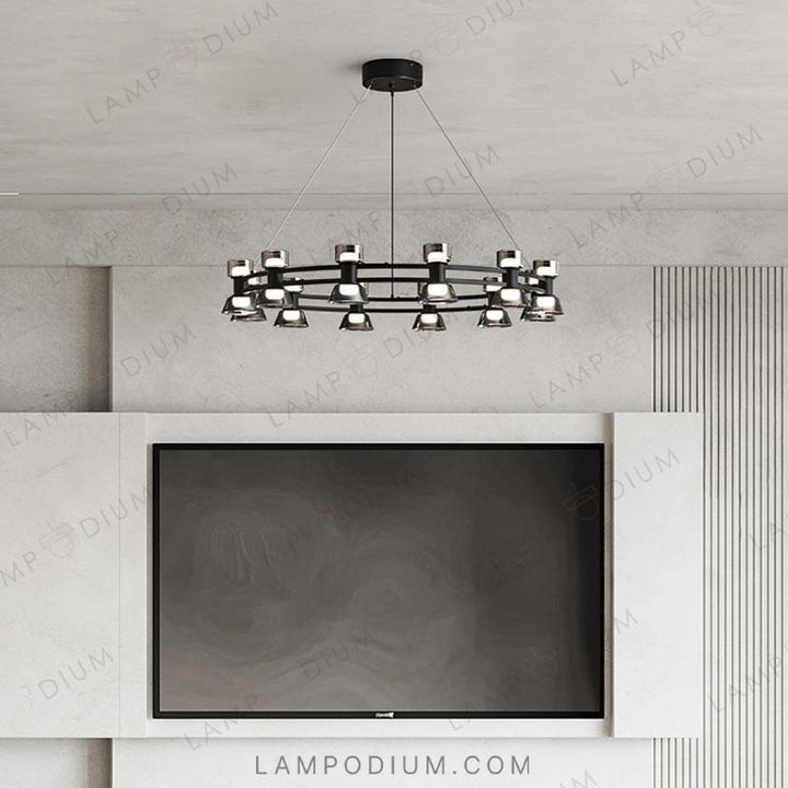 Chandelier and ceiling lamps BLASIUS