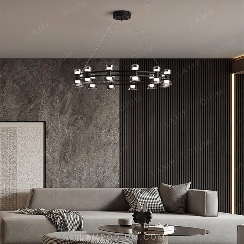 Chandelier and ceiling lamps BLASIUS