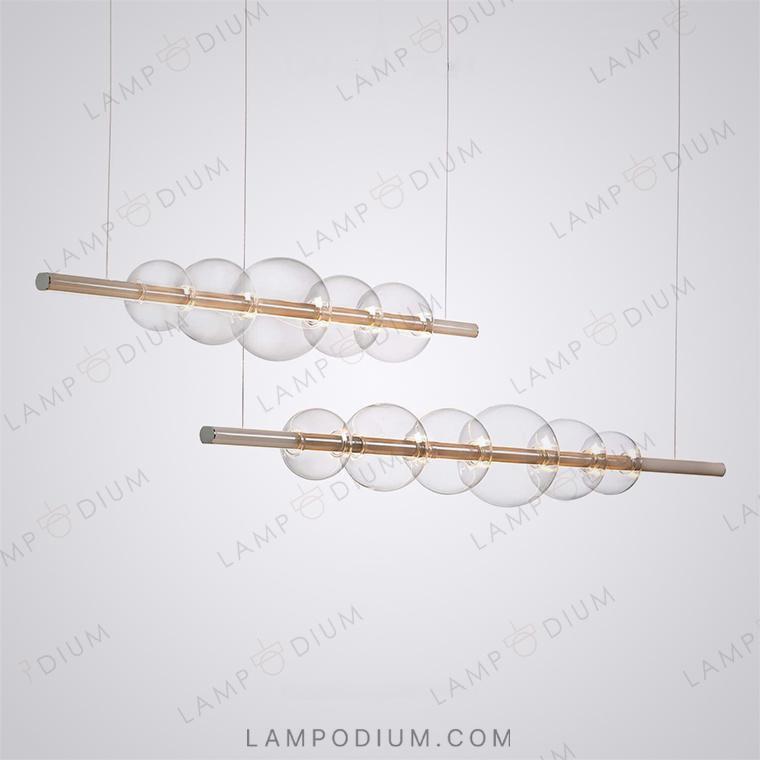 Linear, row luminaire BODO