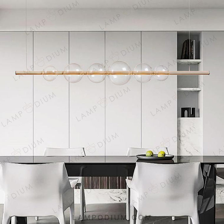 Linear, row luminaire BODO