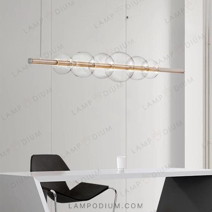 Linear, row luminaire BODO