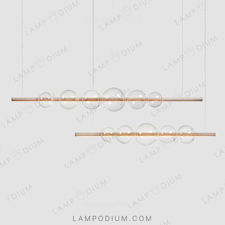 Linear, row luminaire BODO