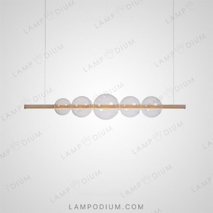 Linear, row luminaire BODO