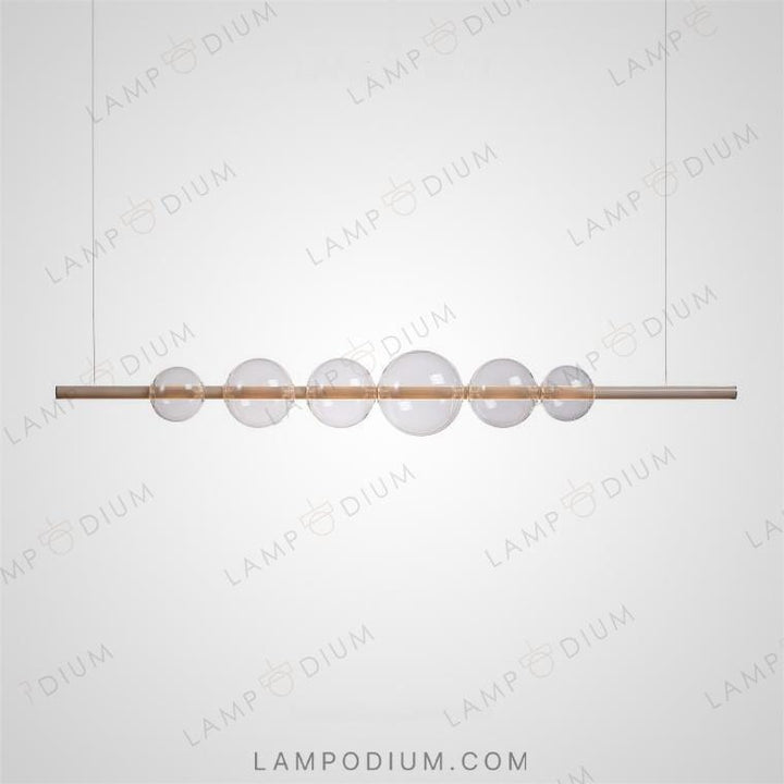 Linear, row luminaire BODO