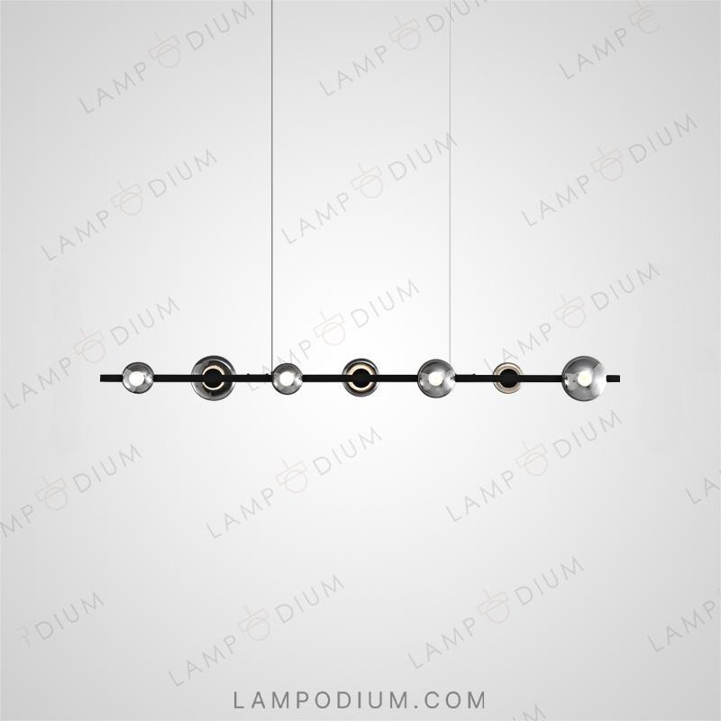 Linear, row luminaire BOOSTER LONG