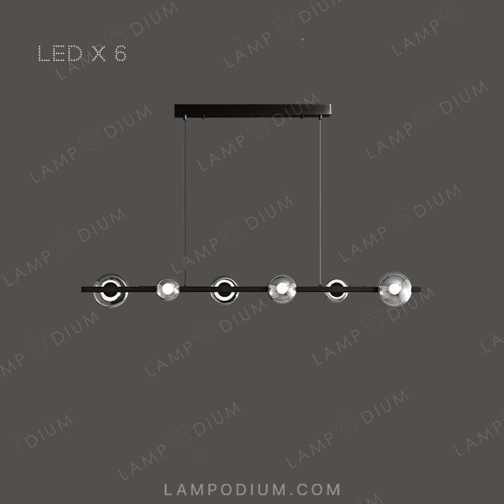 Linear, row luminaire BOOSTER LONG