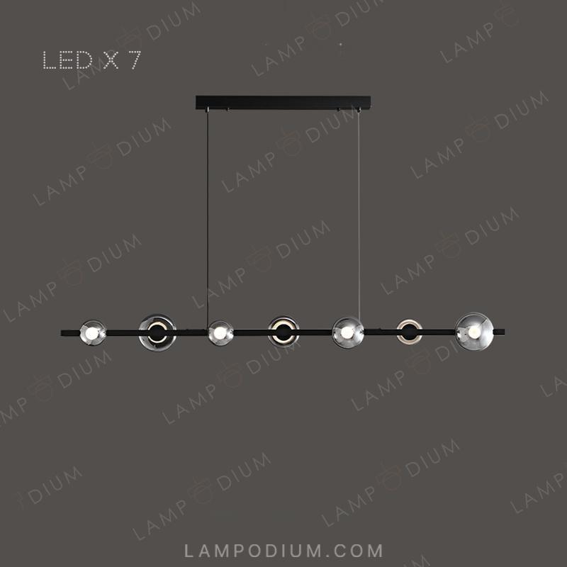 Linear, row luminaire BOOSTER LONG