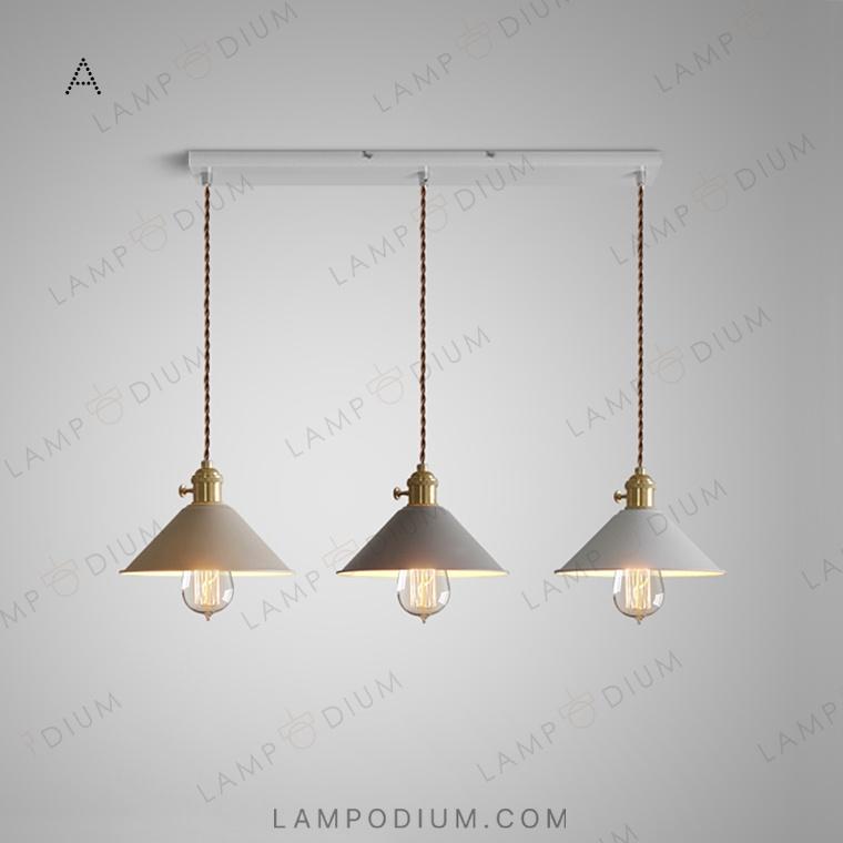 Ready combination of luminaires BRAID TRIO