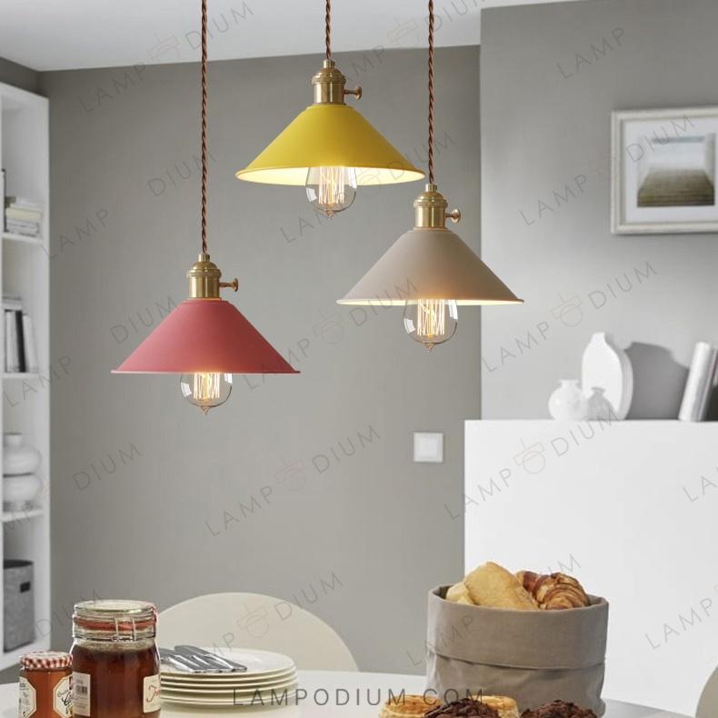 Ready combination of luminaires BRAID TRIO