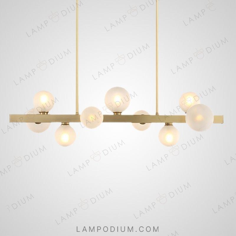 Linear, row luminaire BRANCH