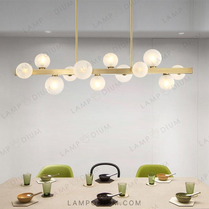 Linear, row luminaire BRANCH