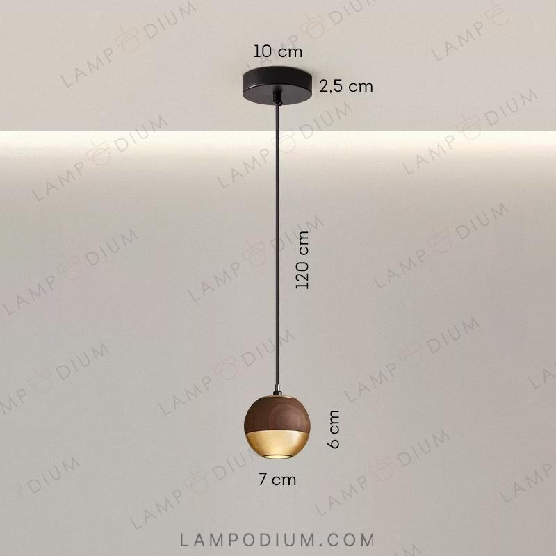 Pendant light BRENN