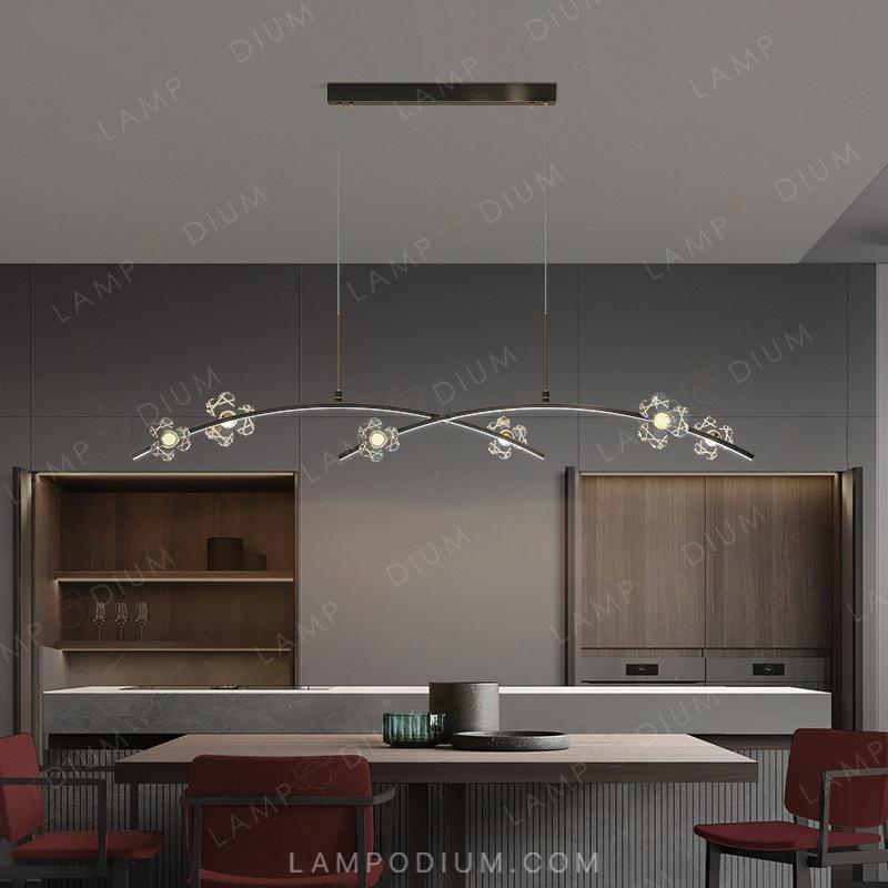 Recessed, linear luminaire CAMILIA ARC