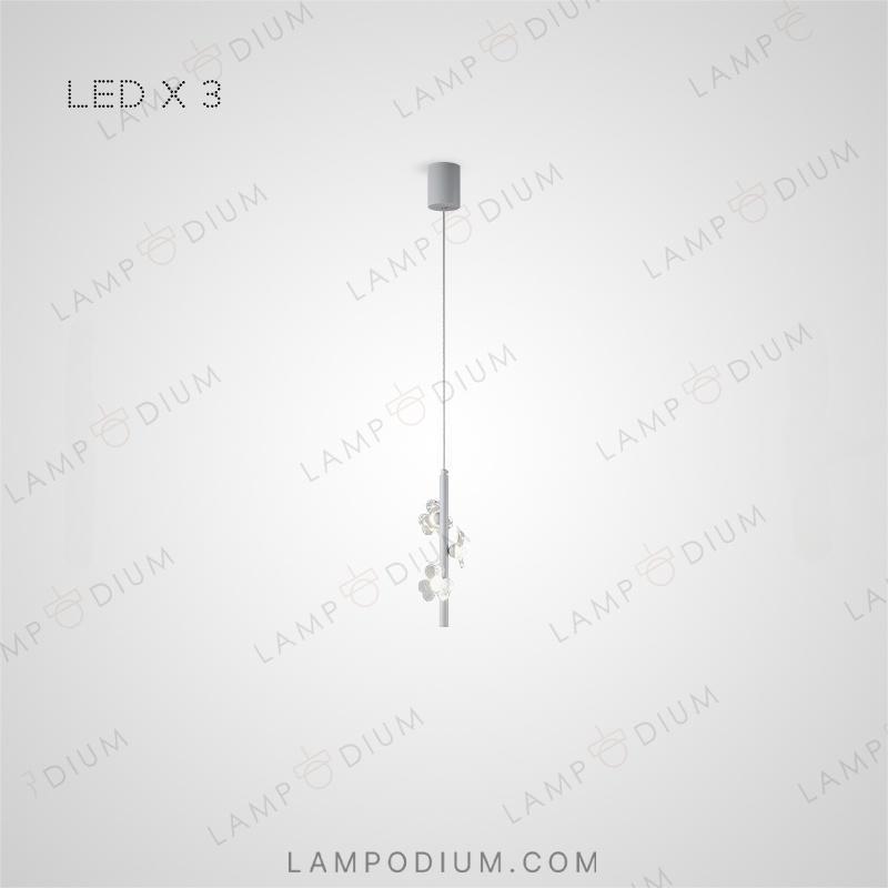 Pendant light CAMILIA BW