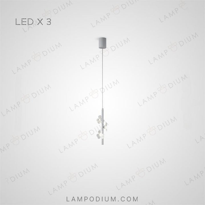 Pendant light CAMILIA BW