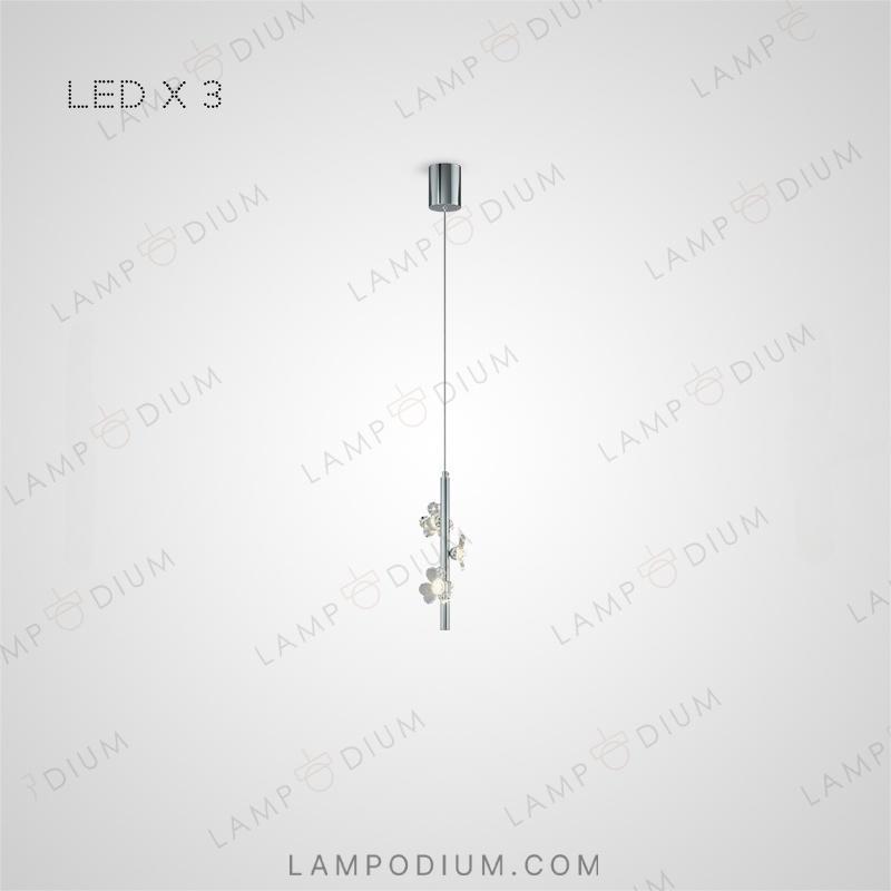 Pendant light CAMILIA BW