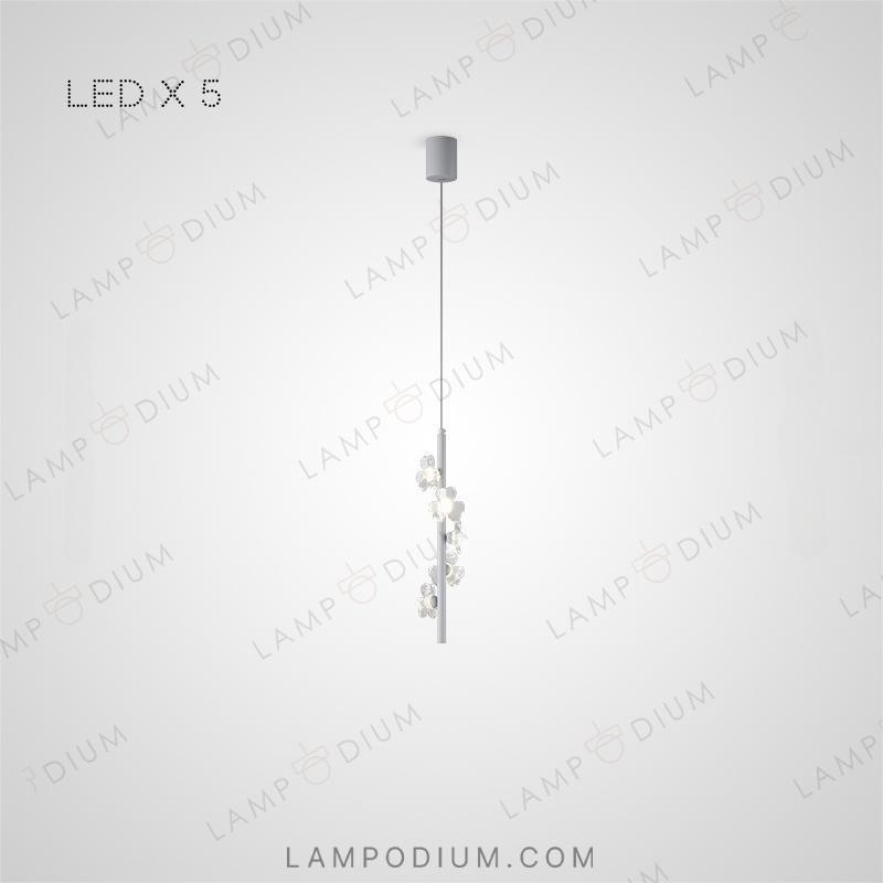 Pendant light CAMILIA BW