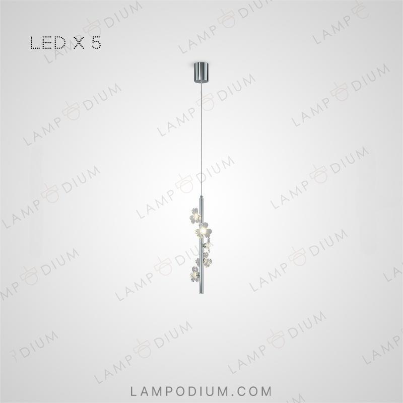 Pendant light CAMILIA BW