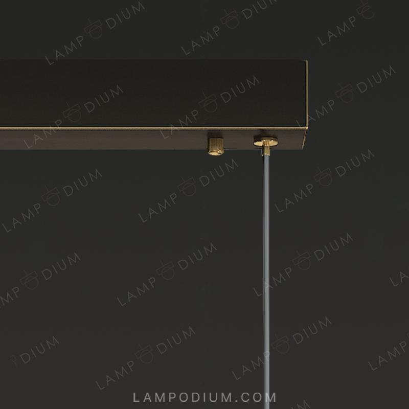 Linear, row luminaire CAMILIA LONG