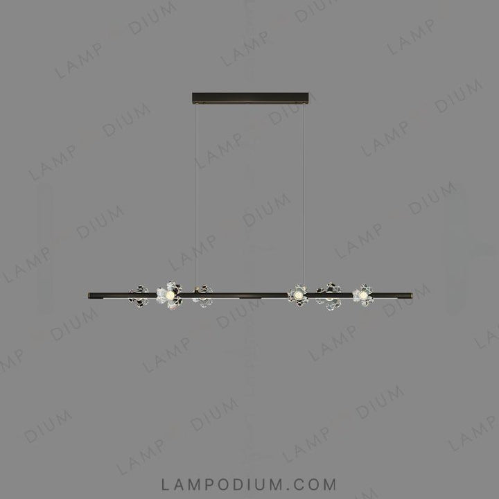 Linear, row luminaire CAMILIA LONG