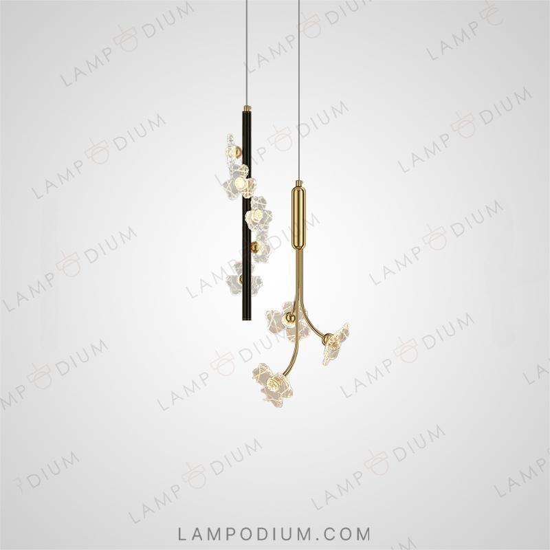 Hanging light fixture CAMILIA ONE