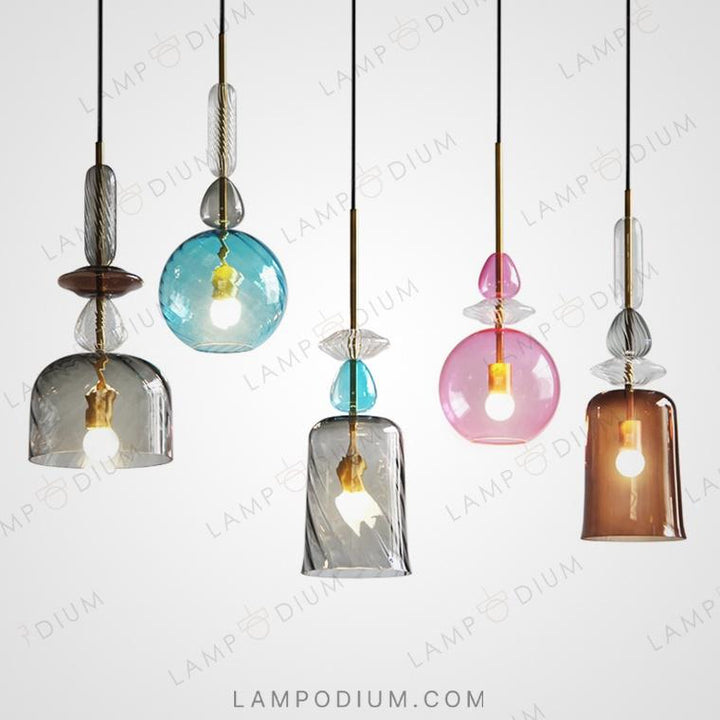 Hanging light fixture CANDY