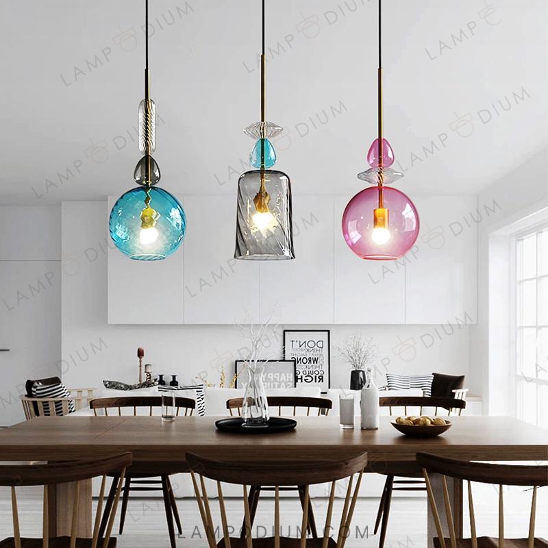 Hanging light fixture CANDY