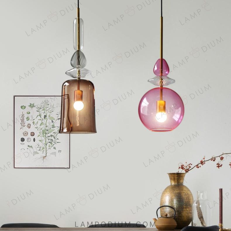 Hanging light fixture CANDY