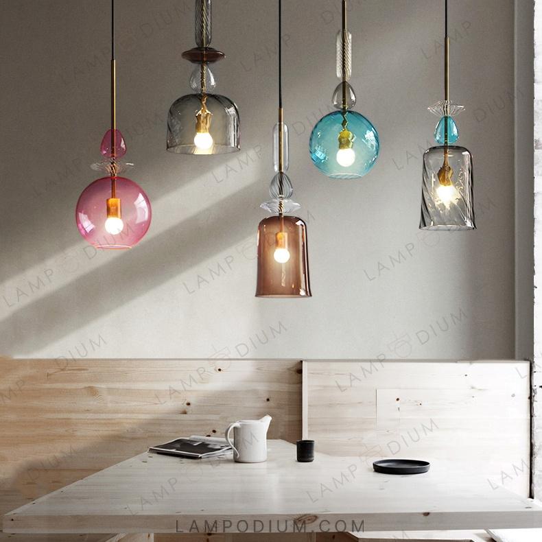 Hanging light fixture CANDY