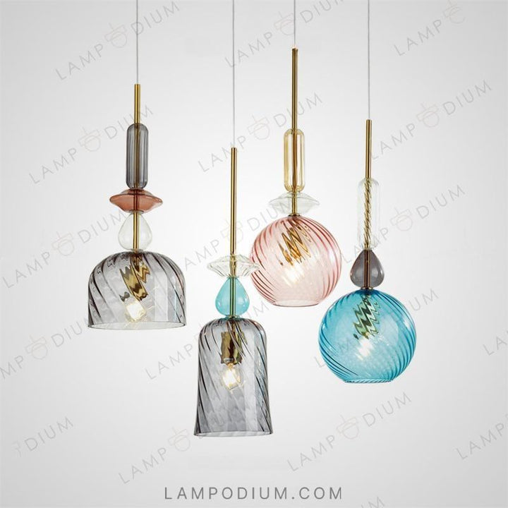 Hanging light fixture CANDY