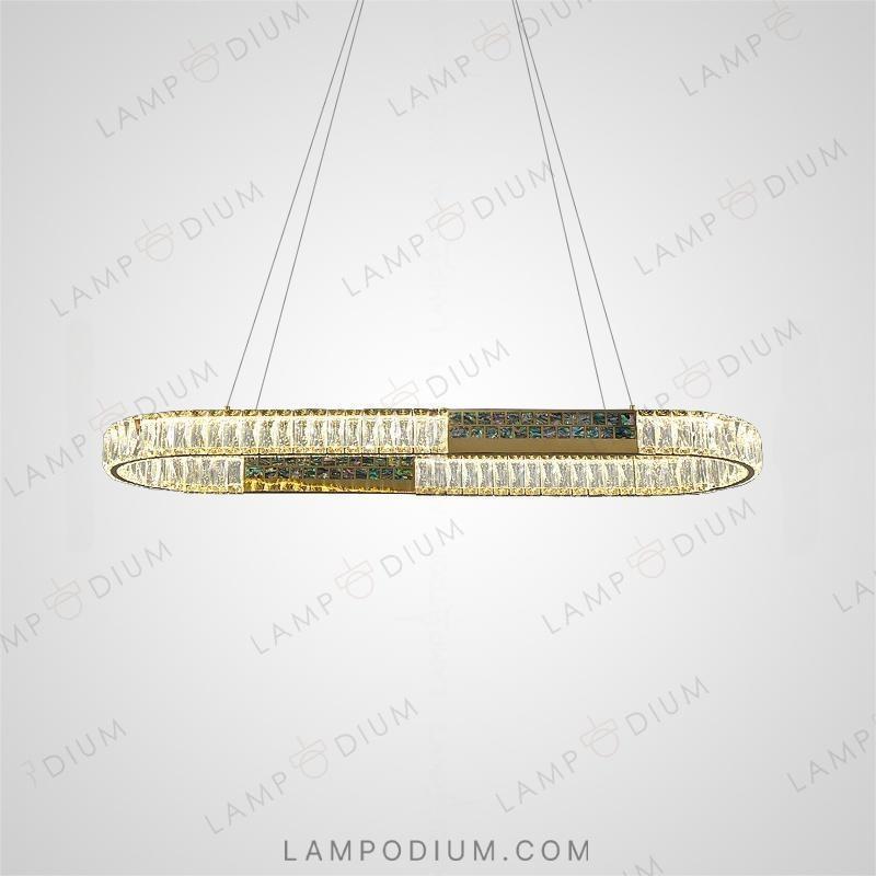 Recessed, linear luminaire CANTATA LONG