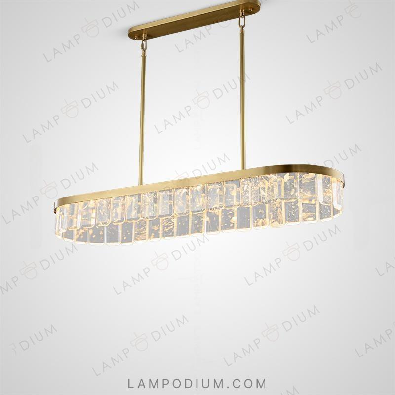 Linear, row luminaire CAPELLA LONG