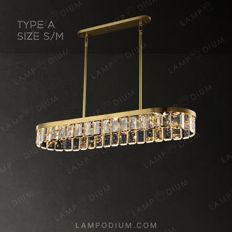 Linear, row luminaire CAPELLA LONG