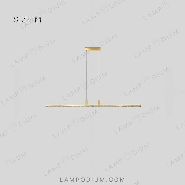 Linear, row luminaire CARIA LONG