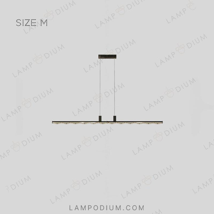 Linear, row luminaire CARIA LONG