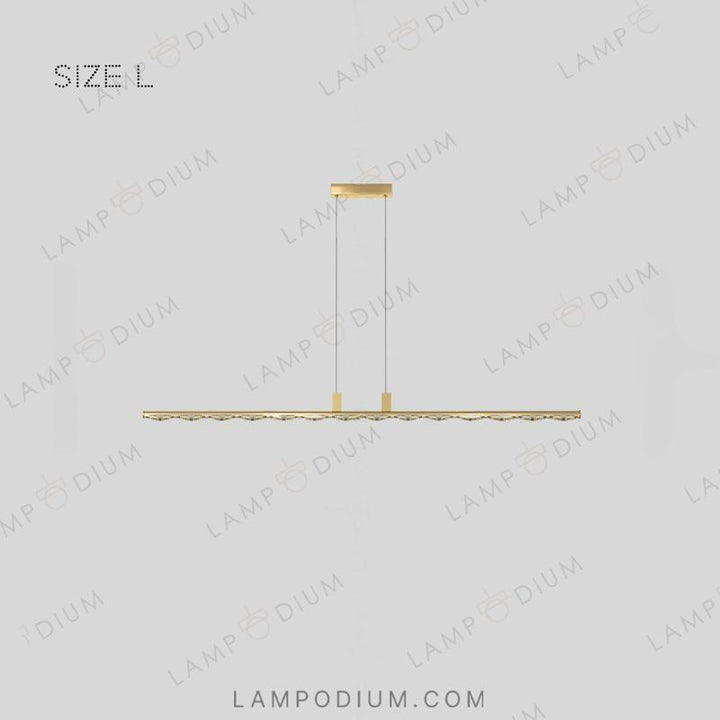 Linear, row luminaire CARIA LONG