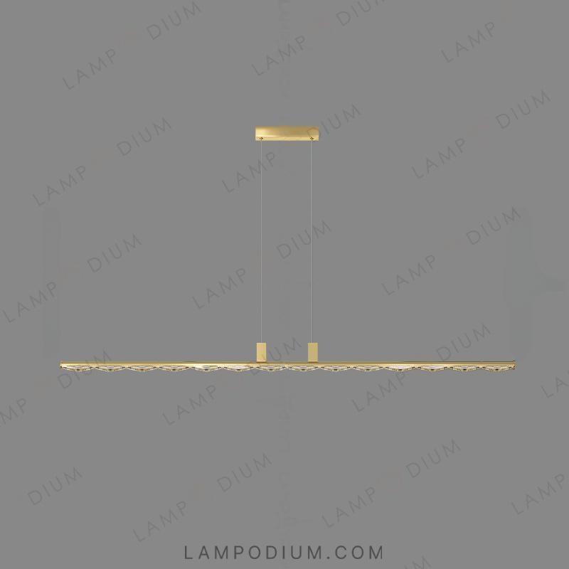 Linear, row luminaire CARIA LONG